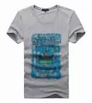 dsquared2 t-shirt hommes pas cher populaire nouvelle slim stretch 6757  gris